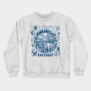 Earth day Crewneck Sweatshirt